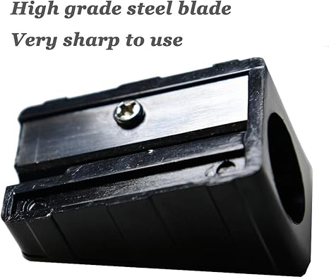 Pencil Sharpener Metal Blade Carpenter Pencil Sharpener Jumbo Crayon Sharpener,Hand held Sharpener,Woodworker Sharpeners Sharpening Golf Pencils 4-Pack